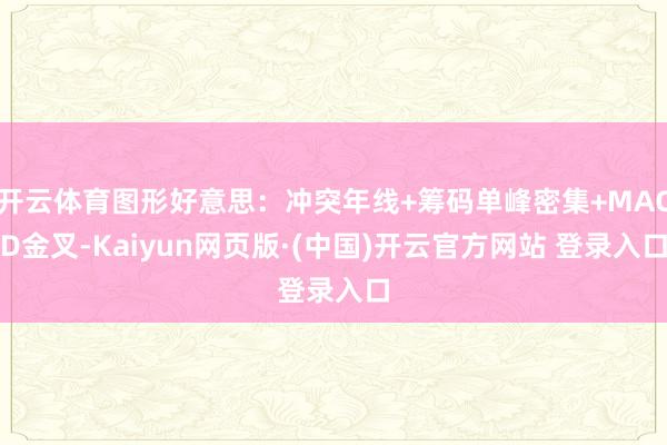 开云体育图形好意思：冲突年线+筹码单峰密集+MACD金叉-Kaiyun网页版·(中国)开云官方网站 登录入口